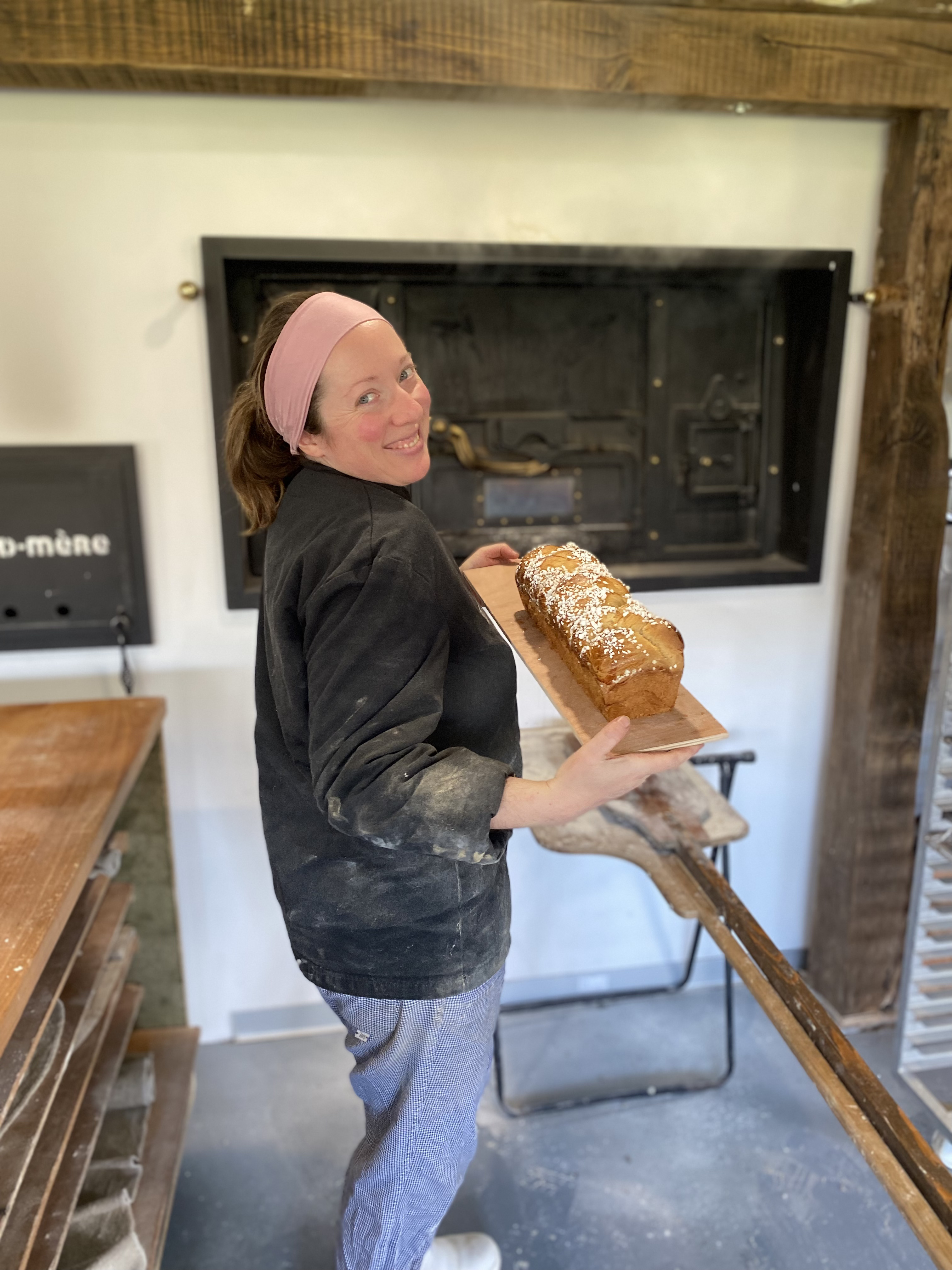 Yael et la brioche au levain